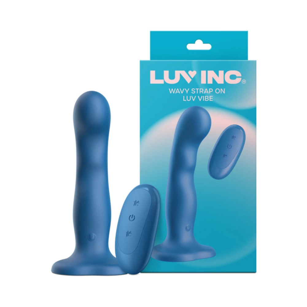 luv inc remote control vibrating anal toy ws38