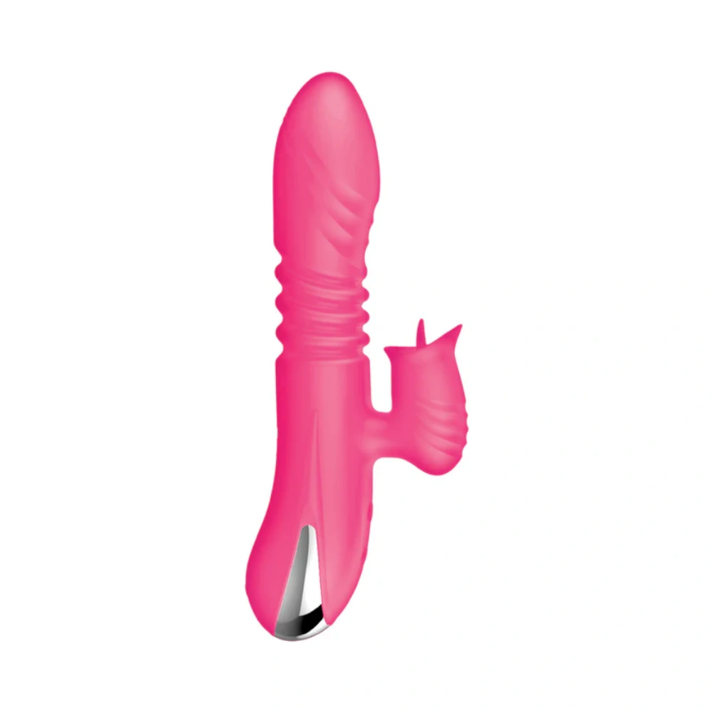 nasstoys intruder heat up dual motors thrusting vibrator waterproof