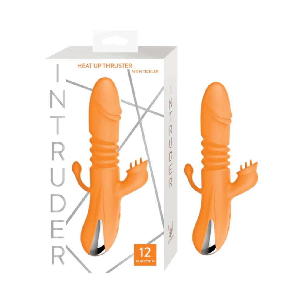 nasstoys intruder heat up thruster with tickler thrusting vibrator safe material
