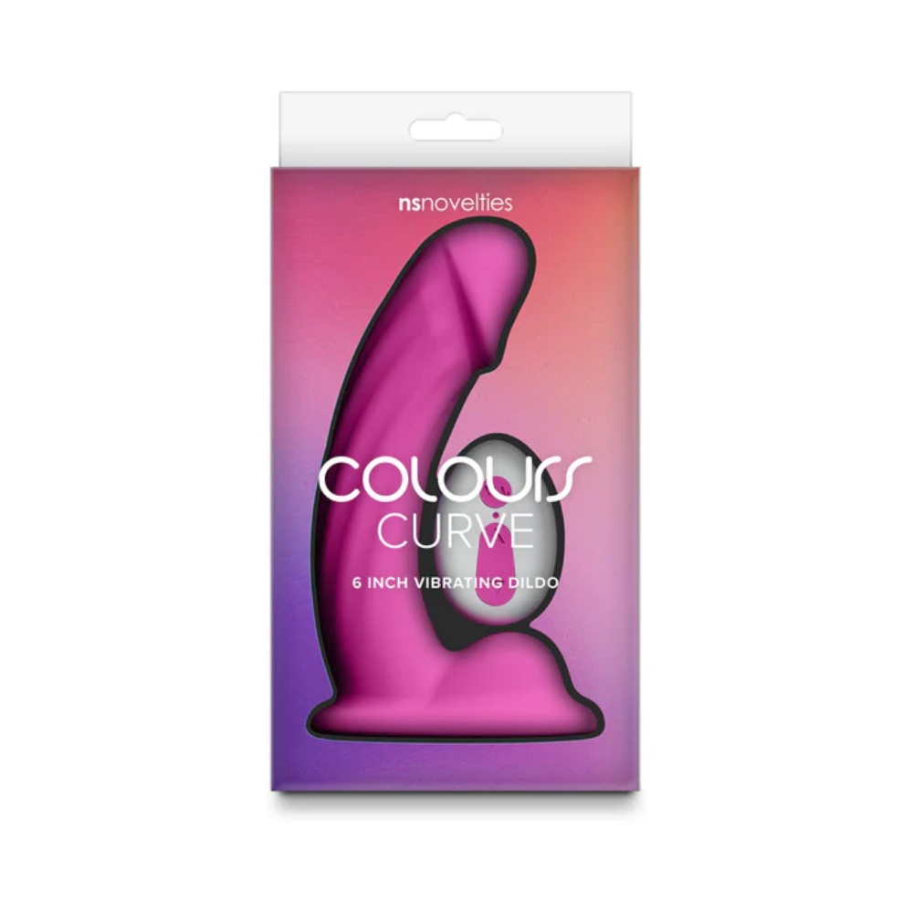 ns novelties curve 6 inch remote control silicone dildo