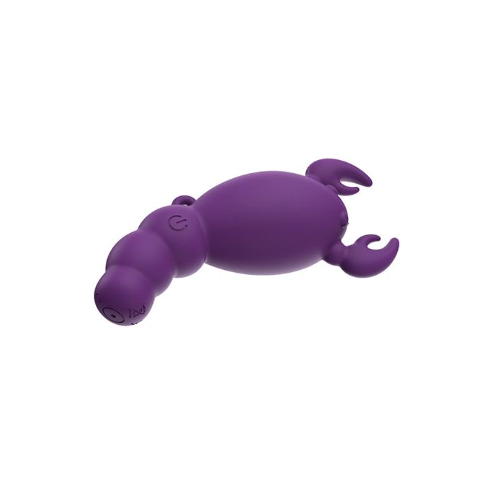our erotic journey scorpio mini vibe purple silicone massager