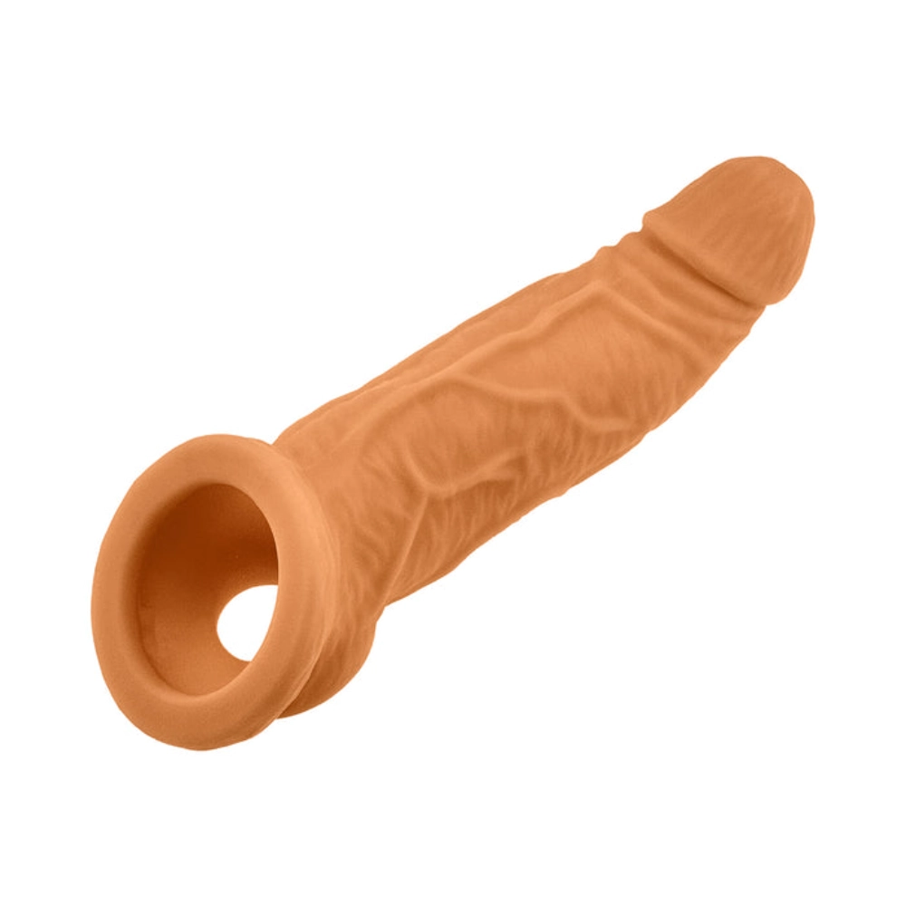 skinz peachy flesh-like penis sleeve for men