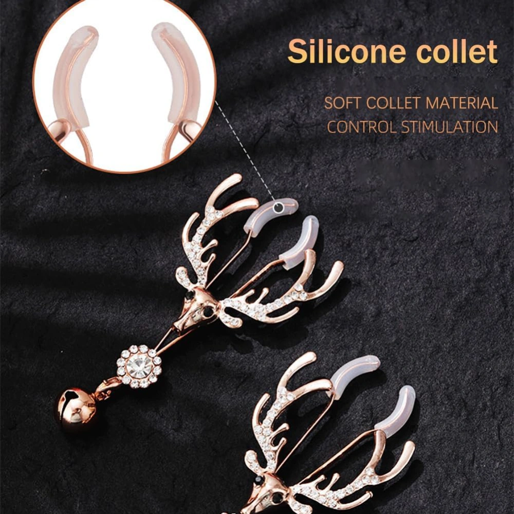 venusfun deer head nipple clips for couples