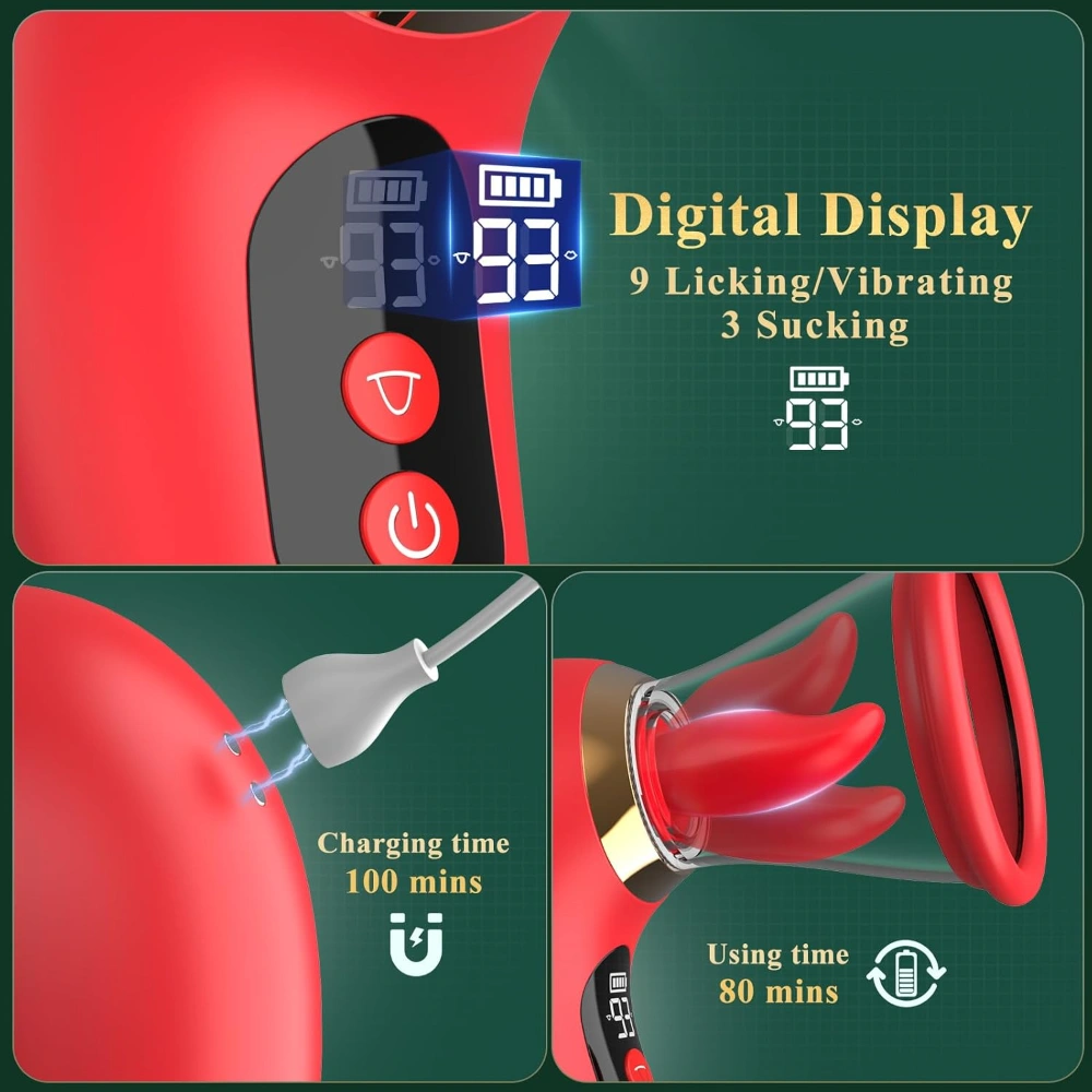 venusfun multi function licking vibrator