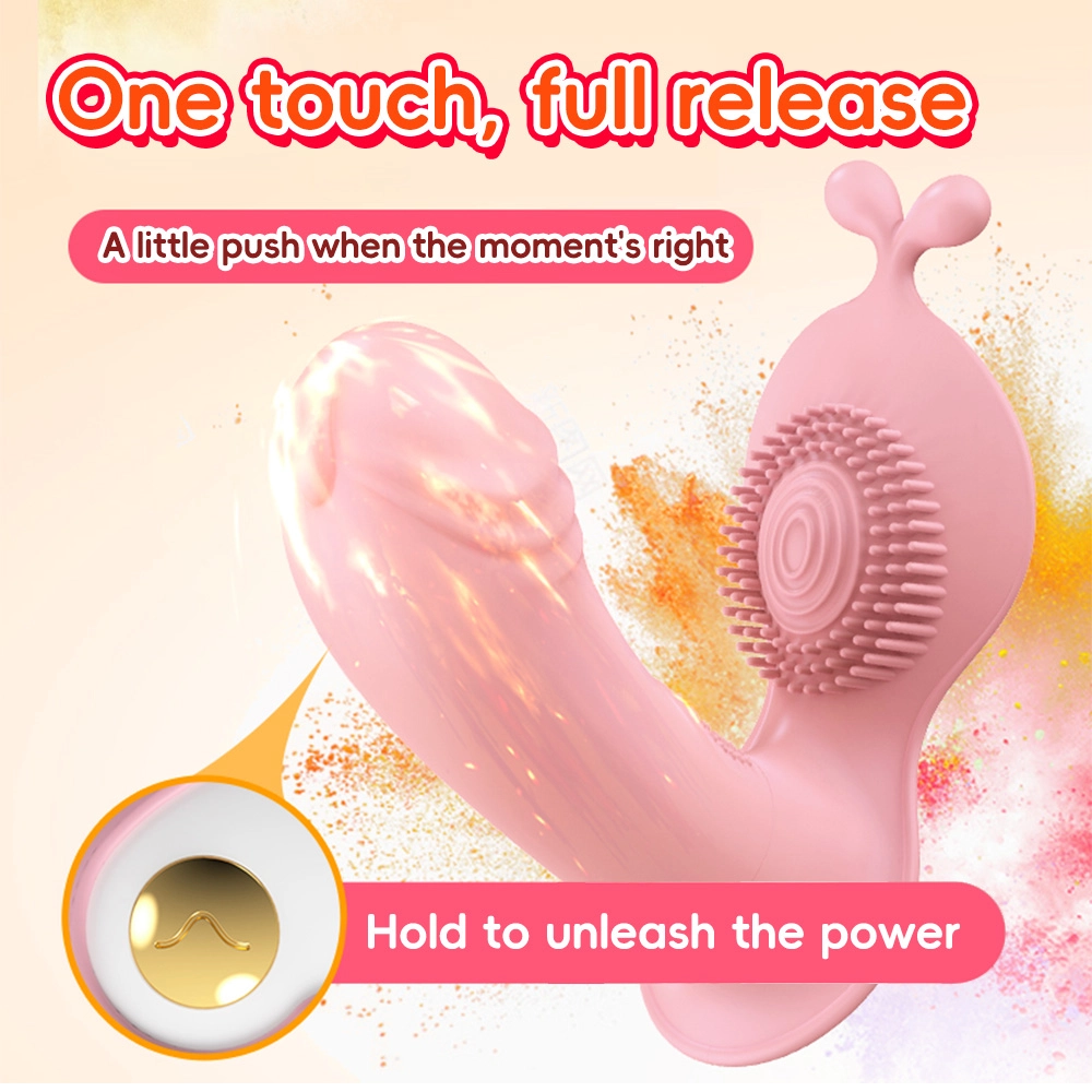 dual motor wearable vibrator for women