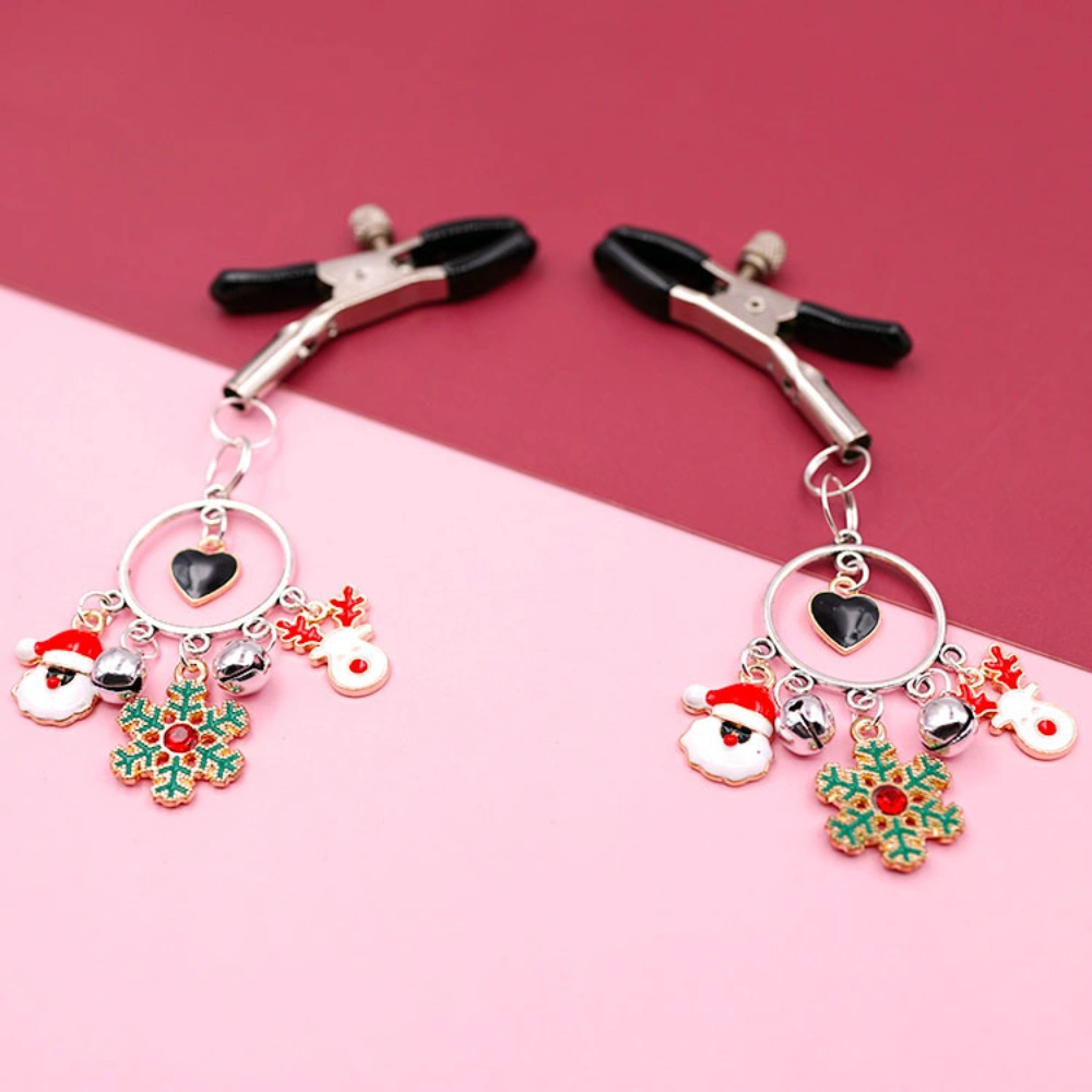 venusfun nipple clamps with heart bells