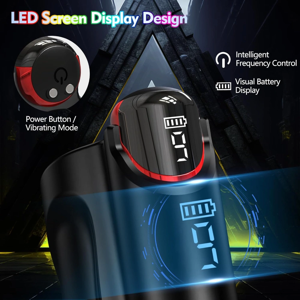 venusfun male sex toy penis trainer with 9 vibration modes