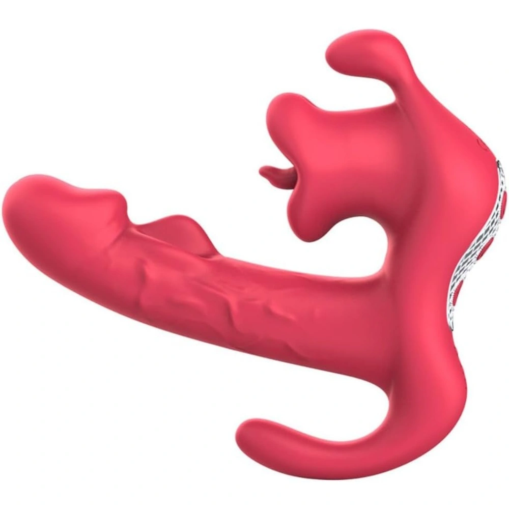 Venusfun Triple Point Wearable Panty Vibrator 10 Mode G Spot Clitoral Anal Toy for Women