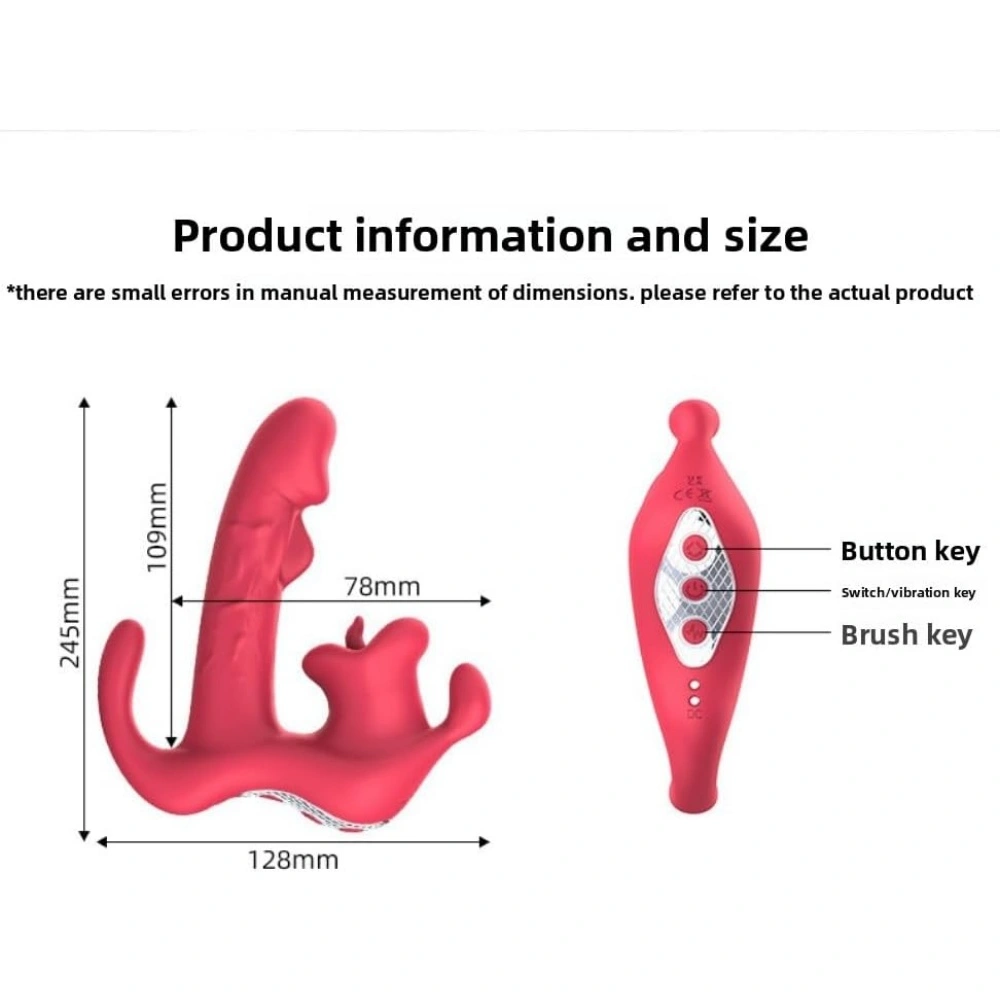 venusfun flexible triple point panty vibrator 10 vibration modes