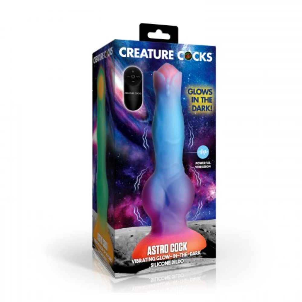 xr brands astro cock 8.1 inch fantasy dildo with suction