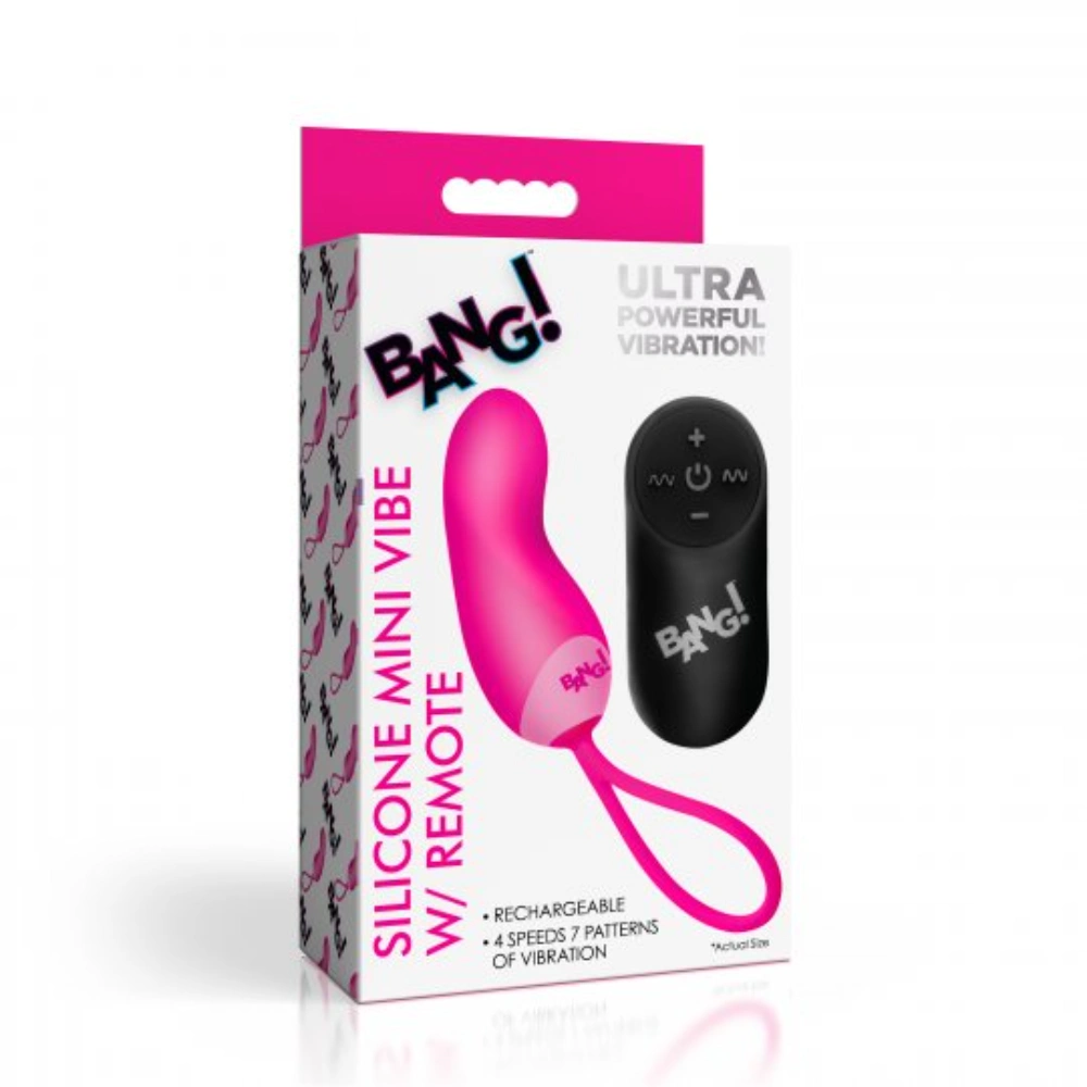 rechargeable silicone mini egg vibrator