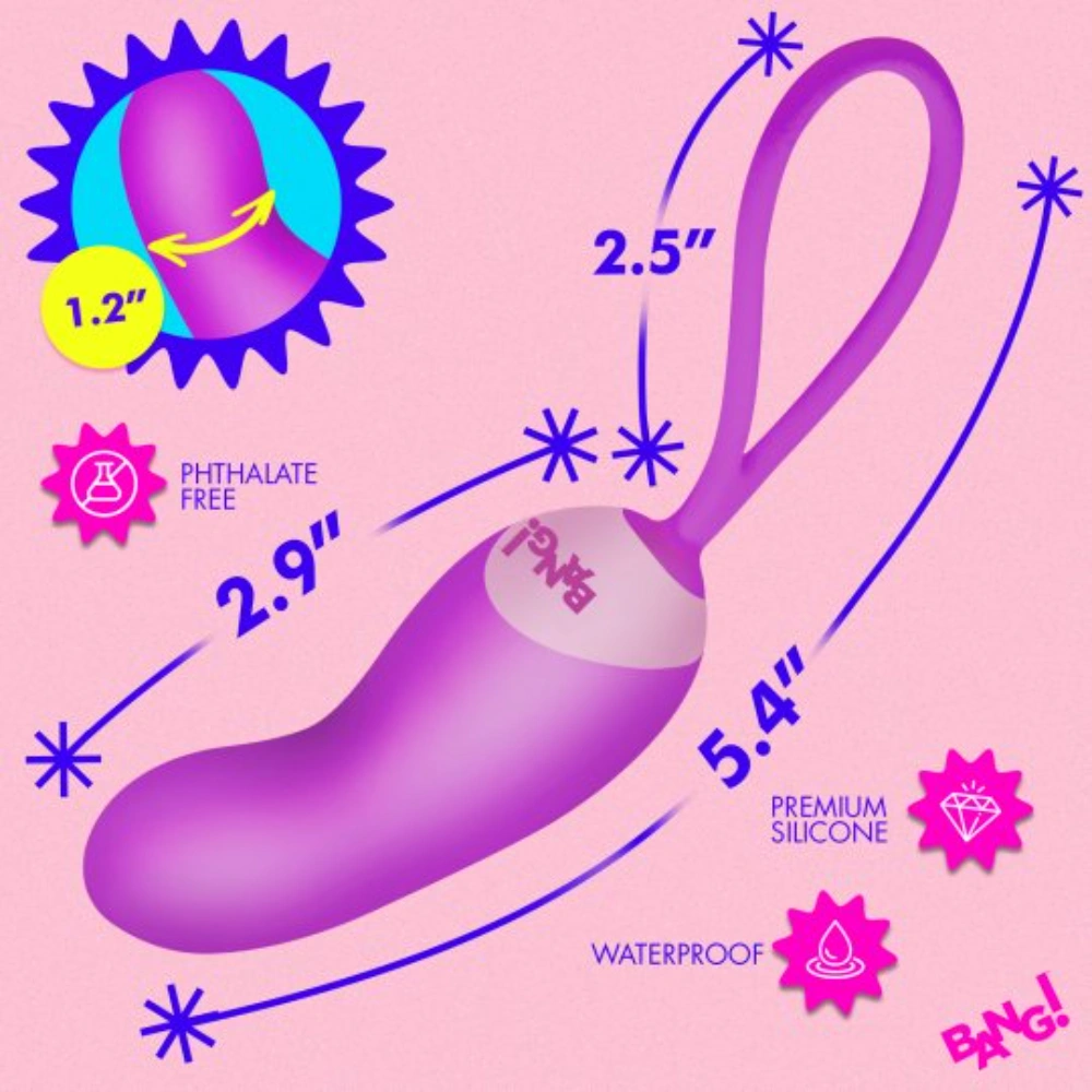 xr brands bang waterproof egg vibrator