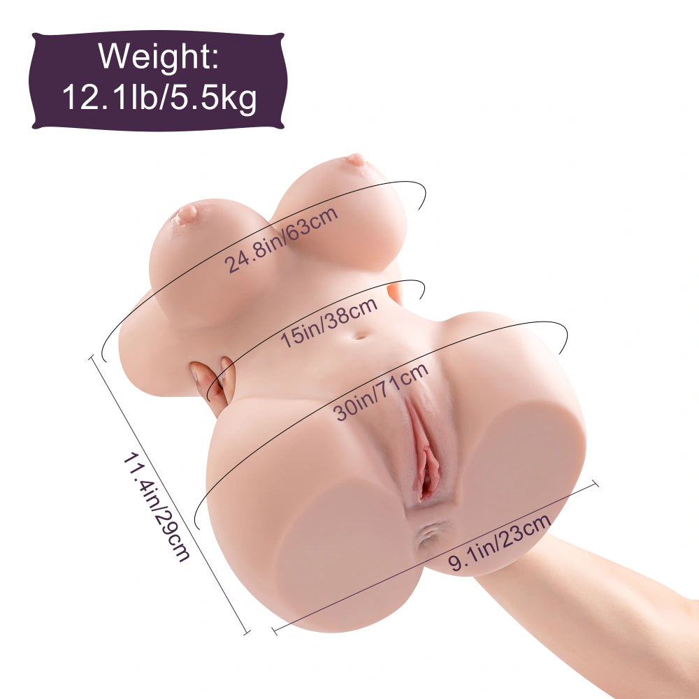 torso sex doll realistic vagina male masturbator