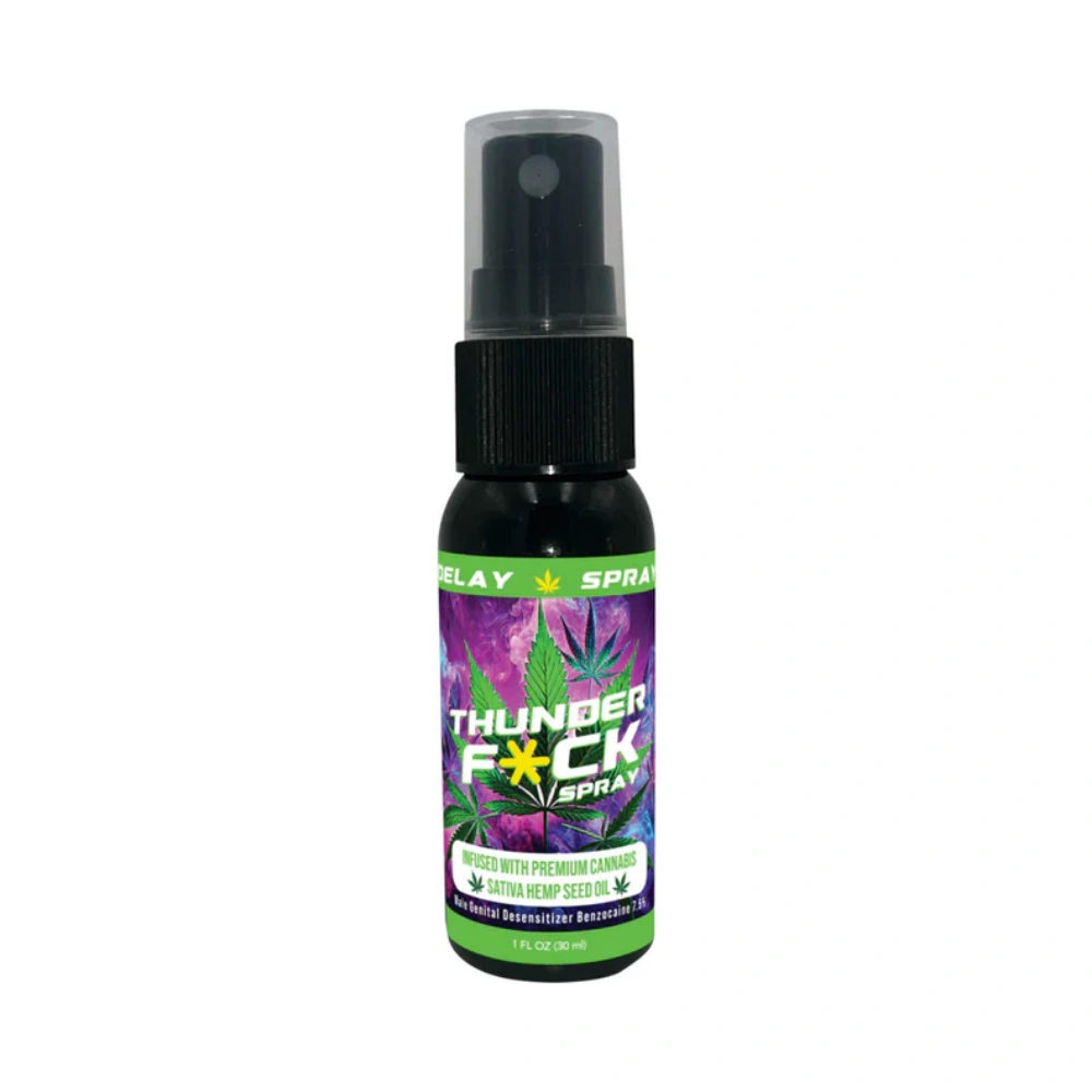 Body Action Thunder Fuck Male Climax Control Spray 1 oz. Male Delay Spray
