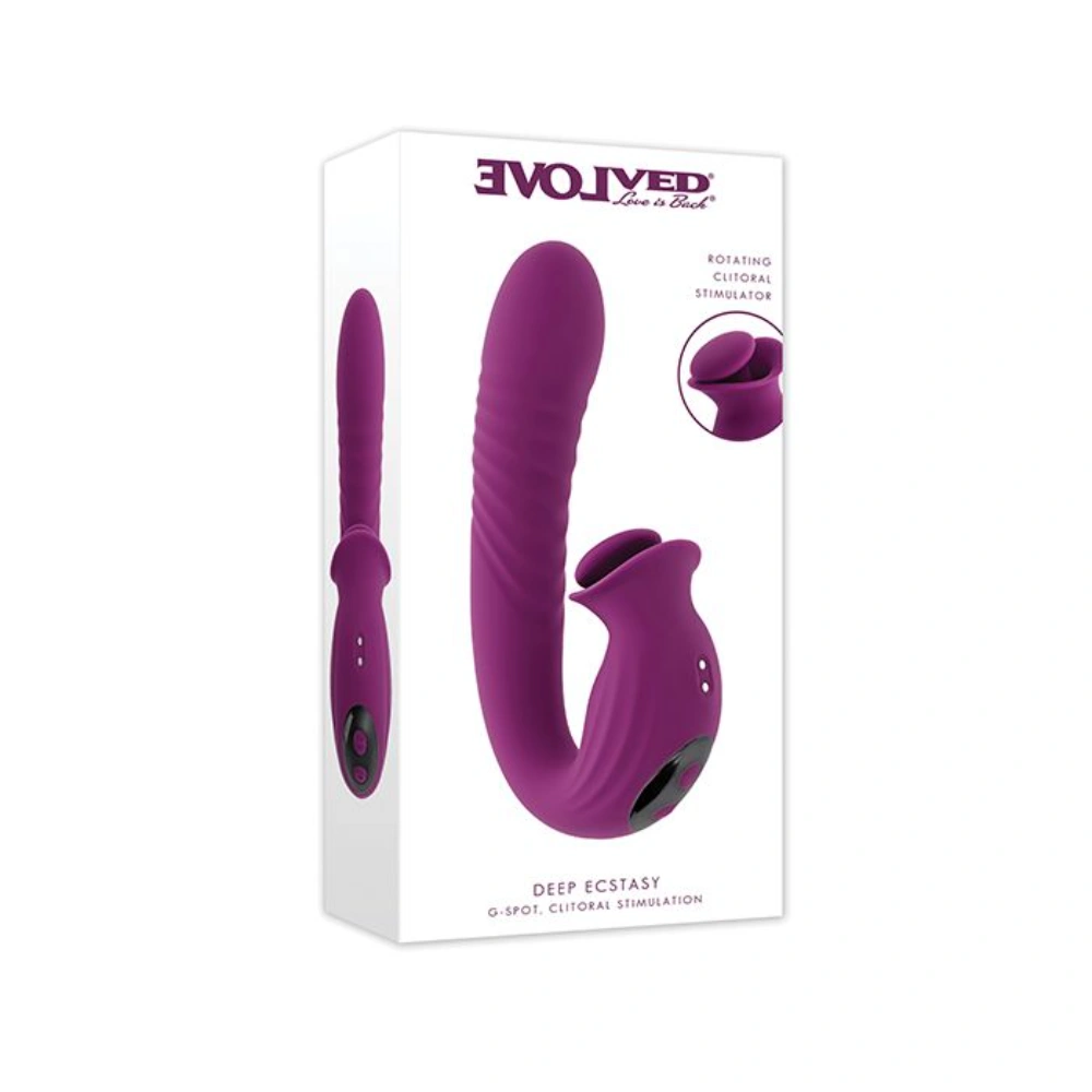 evolved deep ecstasy multi mode vibrating clitoral toy