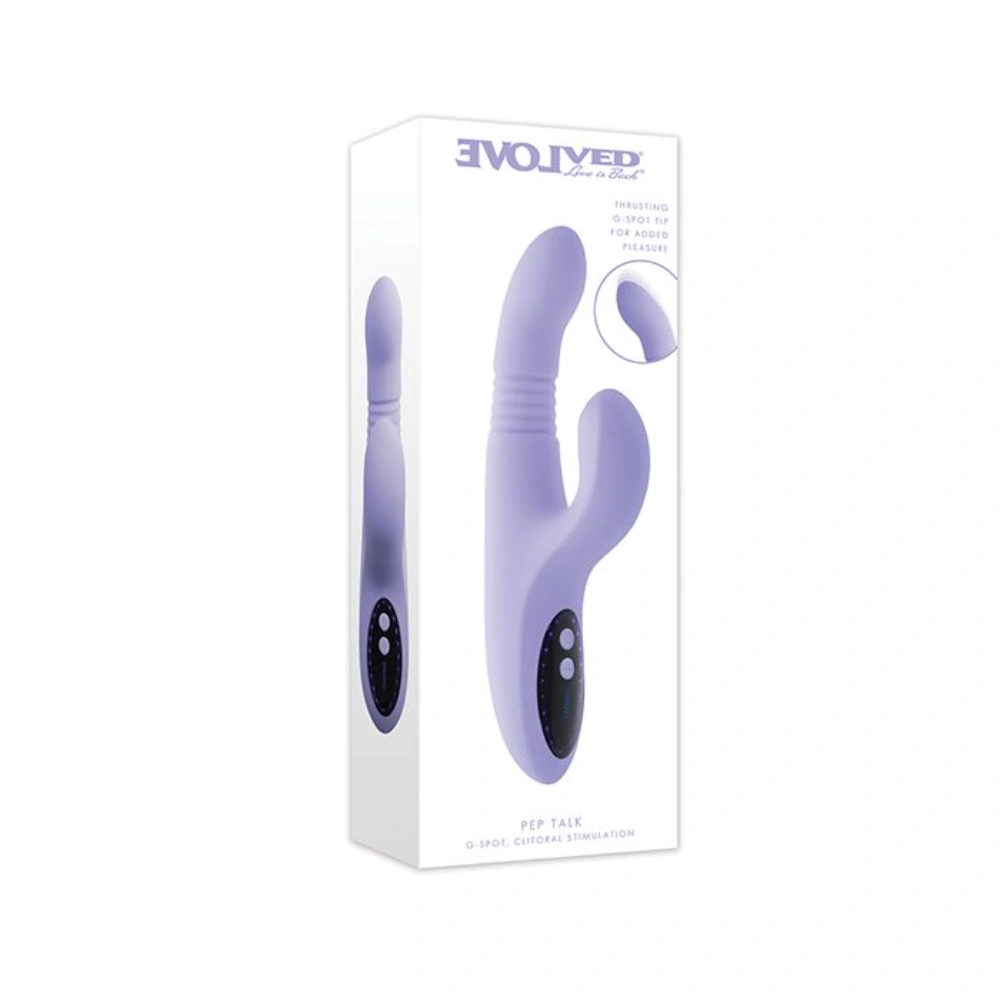 evolved pep talk purple vibrator