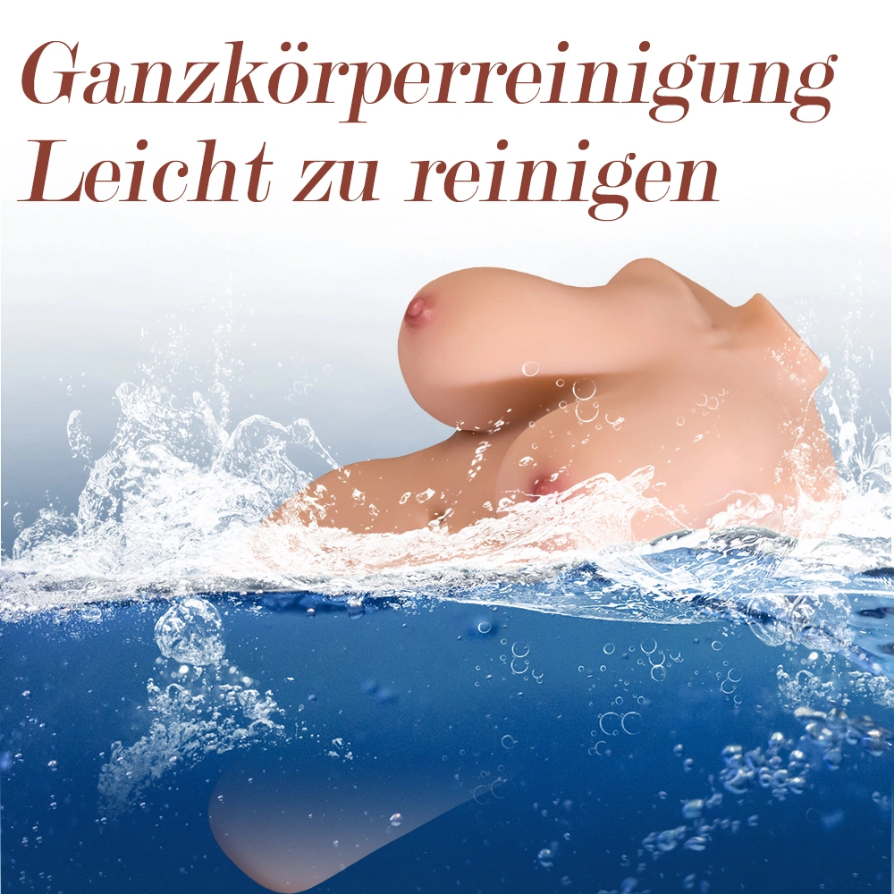 freira dual entry soft sex doll torso