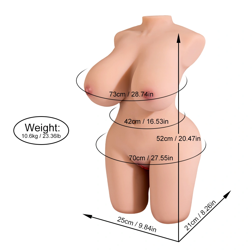 freira realistic medio cuerpo sex torso