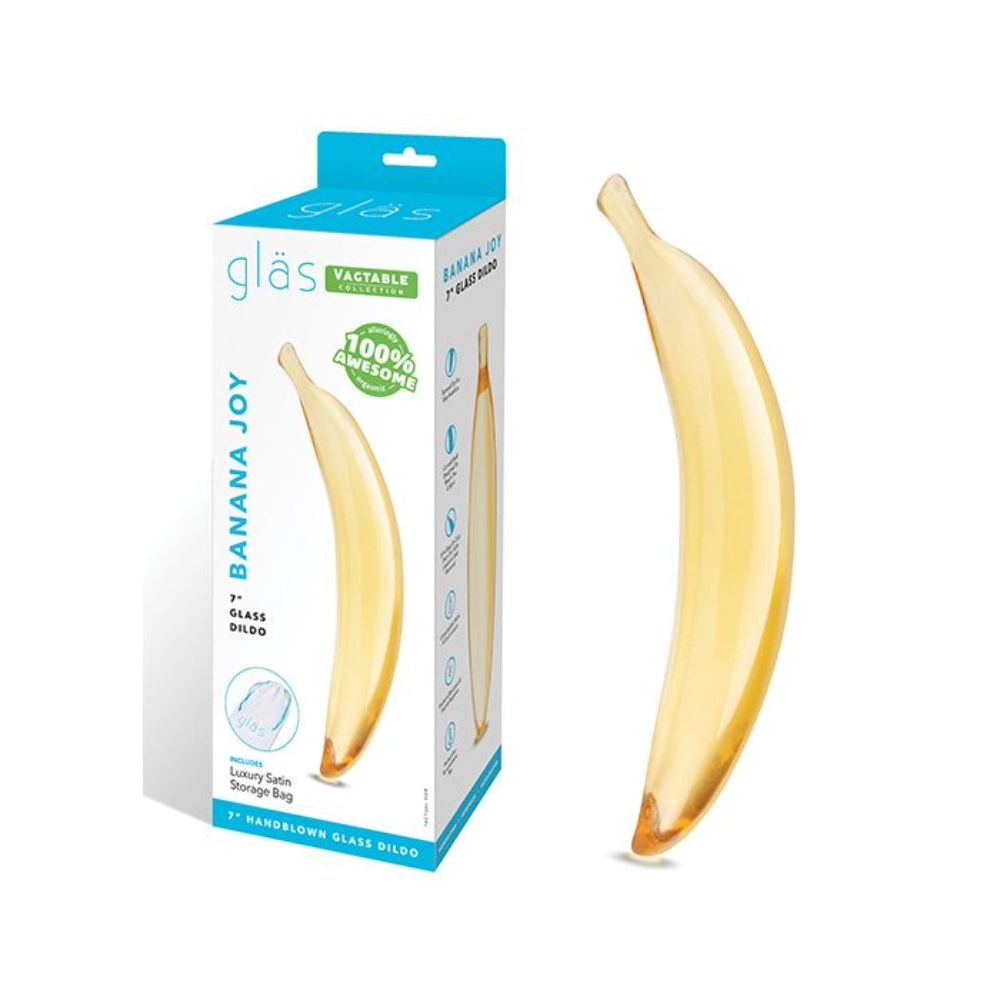 glas beginner banana dildo
