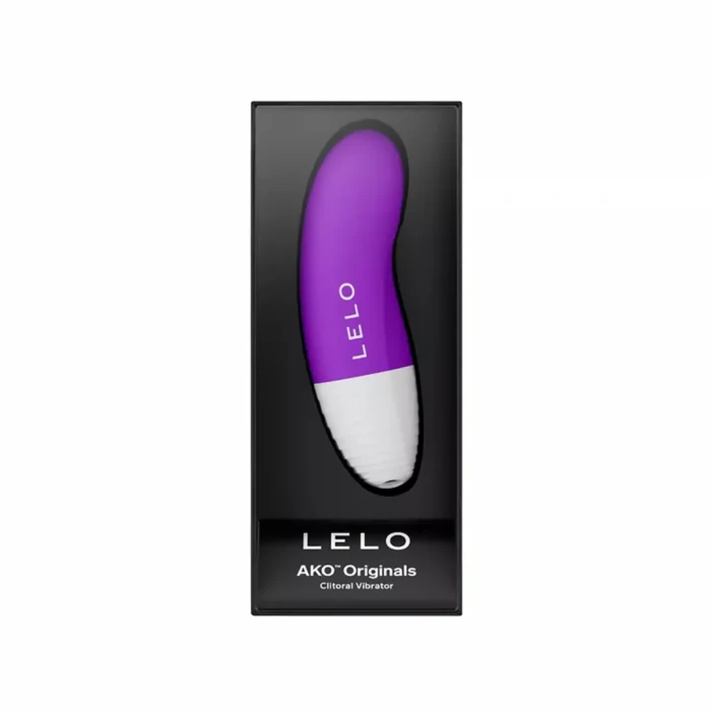 LELO AKO Originals Travel Clitoral Massager Compact Silicone Vibrator for Women