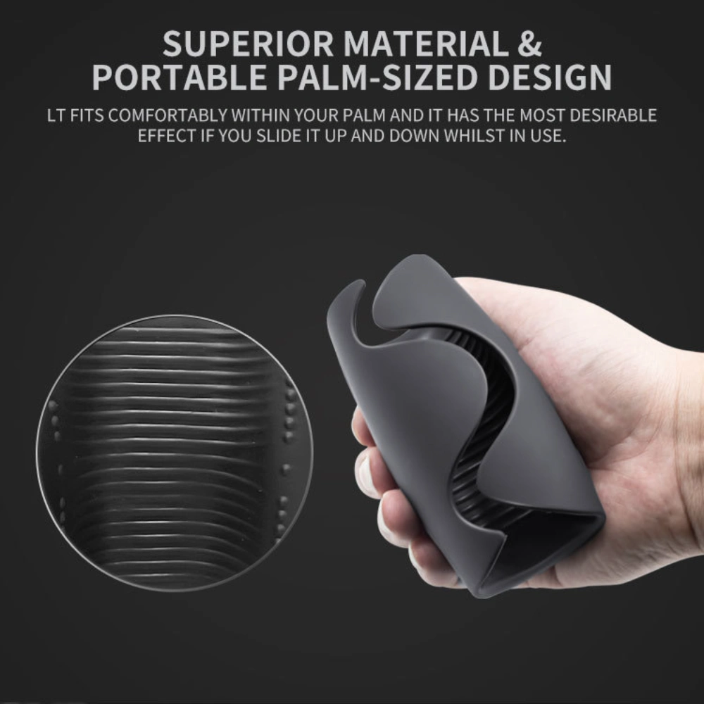 male prostate trainer with heating and vibration