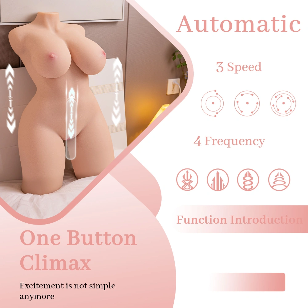 mona torso sex doll ultra soft tpr realistic curves deep vagina design