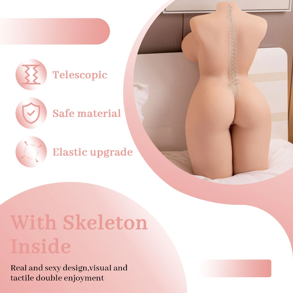 mona torso sex doll tpr material lifelike body tight vagina