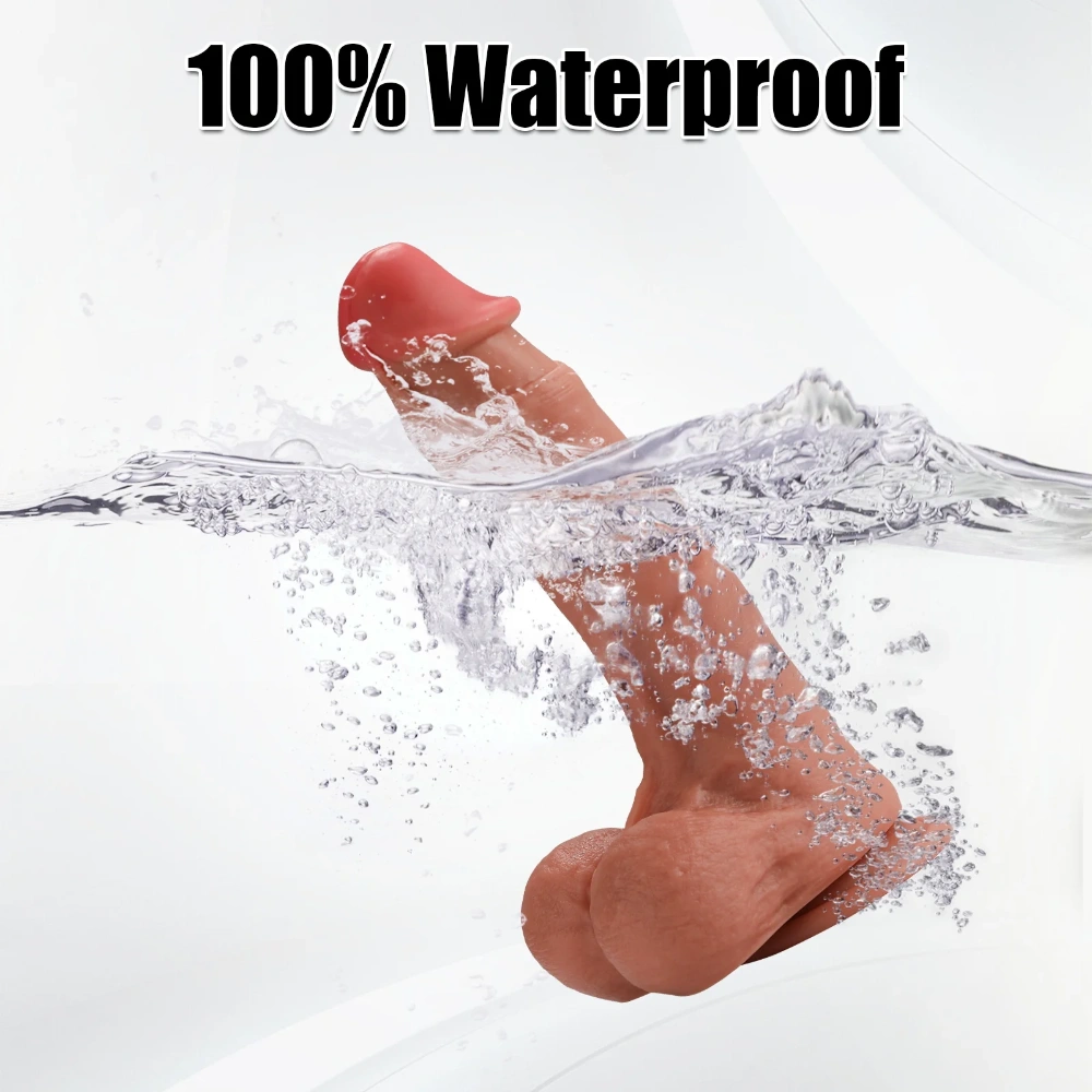 ron silicone dildo hands free play