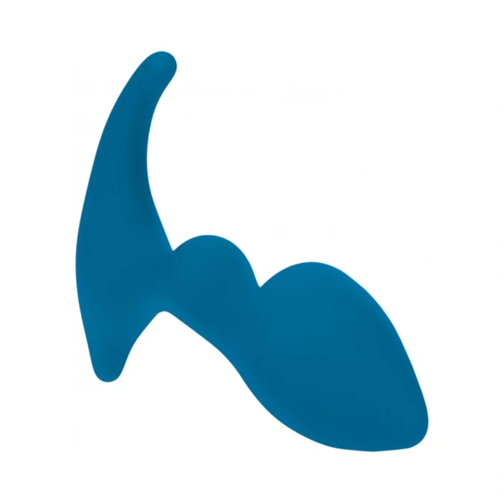 shots levelz double ripple men’s prostate massager silicone toy