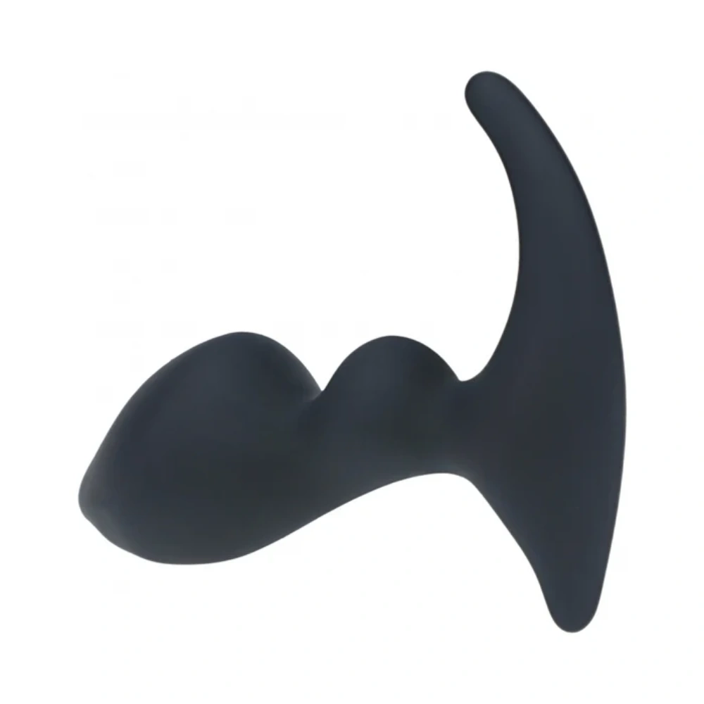 shots levelz double ripple prostate stimulator silicone anal toy