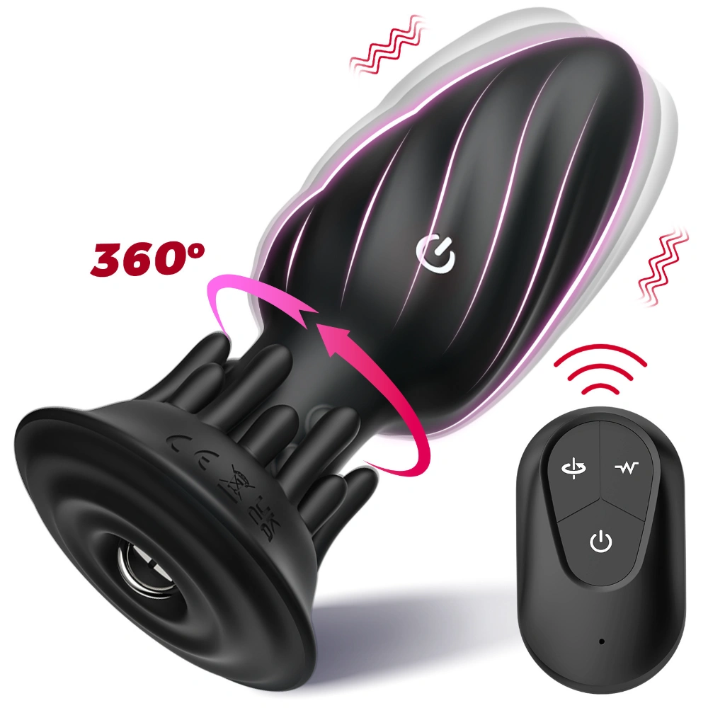 Venusfun 360 Remote Control Rotating Anal Vibrator with App Mode Prostate Massager