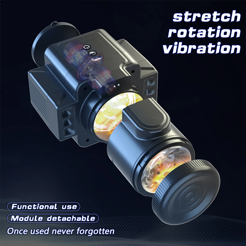 venusfun camera style split electric male masturbator