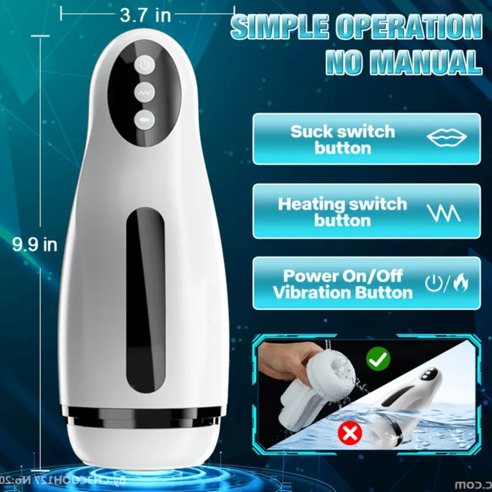 venusfun kirin multi frequency vibration suction male masturbator