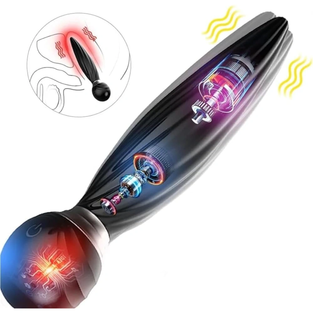 Venusfun Remote Control Anal Plug Vibrator G-Spot Clitoris Pleasure Toy for Women