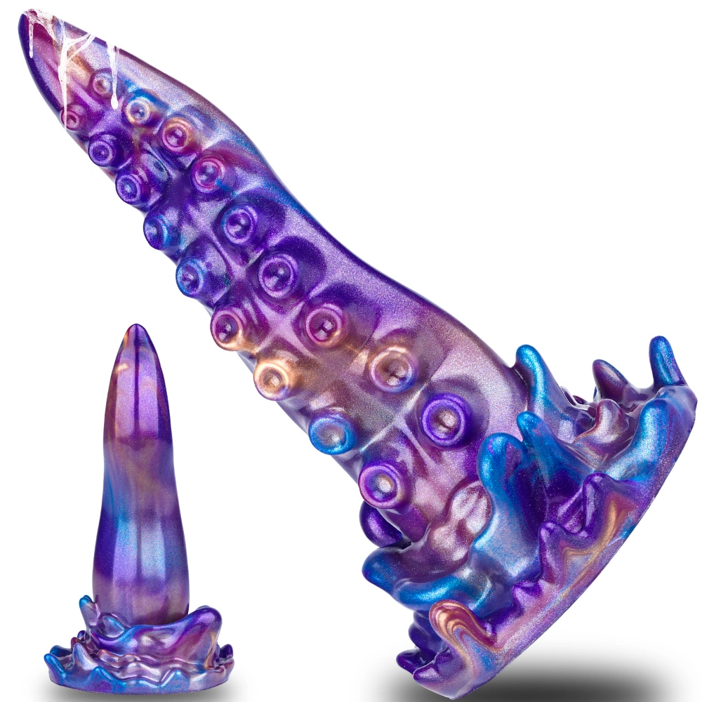 Venusfun Tentacle Dildo Cthulhu Octopus Silicone Erotic Fantasy Sex Toy for Adults