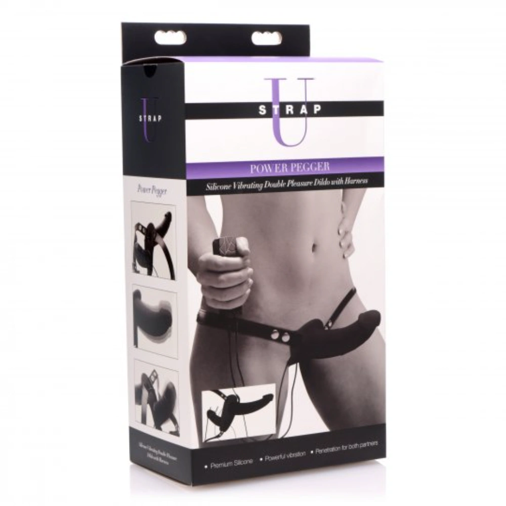 xr brands power pegger couples sex toy harness