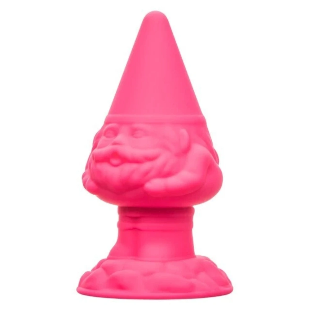 venusfun christmas gnome anal plug pink soft silicone