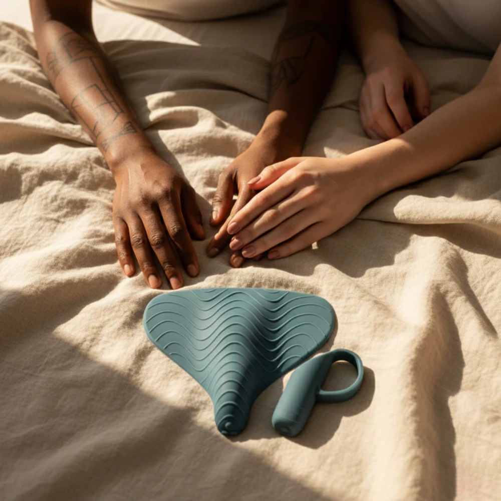 enby 3 couples vibrator green remote rechargeable silicone toy