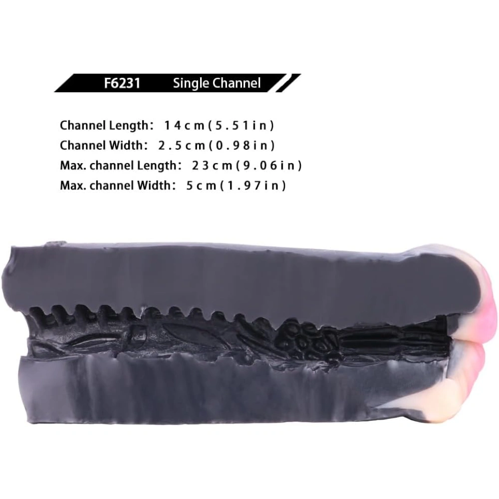 soft silicone animal pussy male masturbator geeba