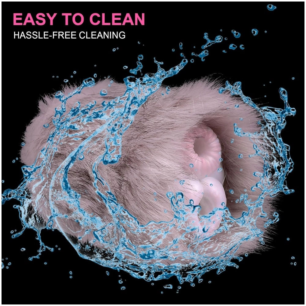 geeha plush animal pussy male masturbator waterproof