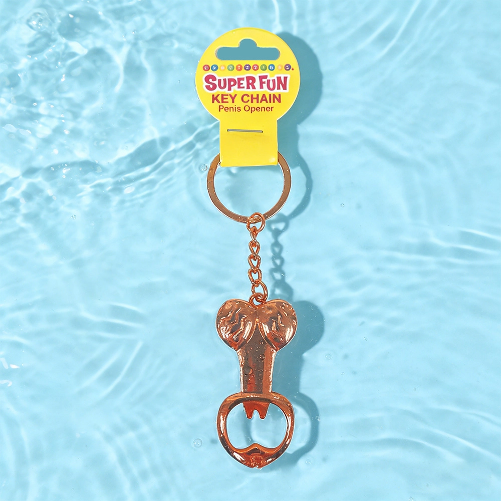 funny penis bottle opener key ring for gifts