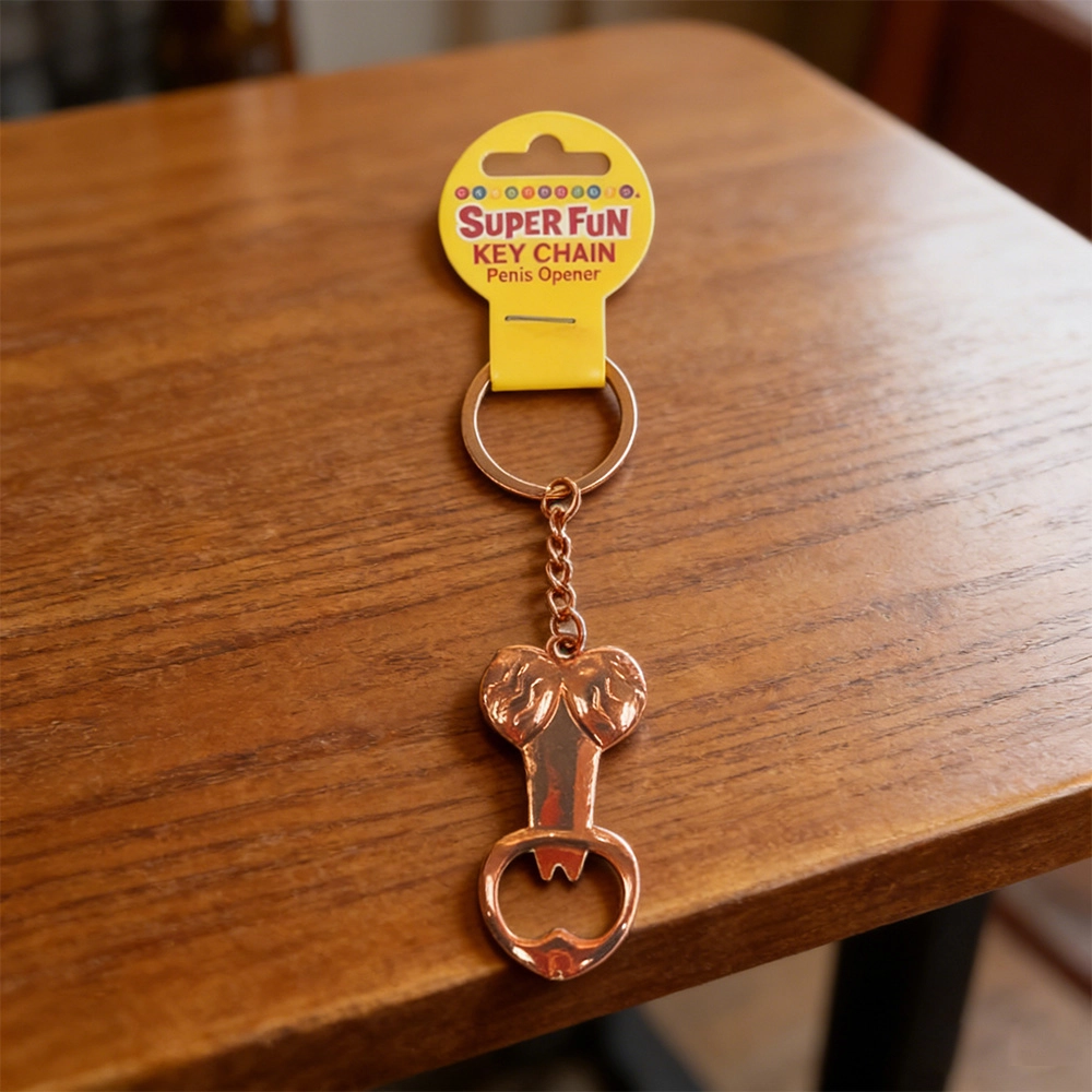 cheeky penis key chain bottle opener holiday present