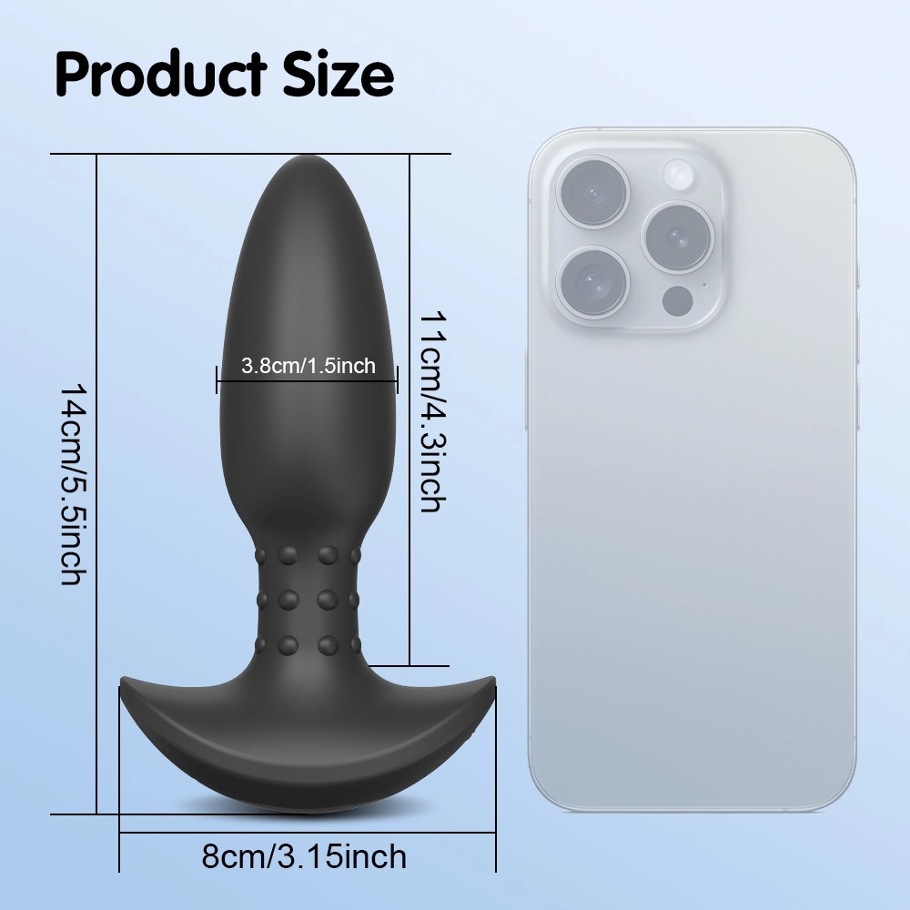 hands-free app controlled prostate massager