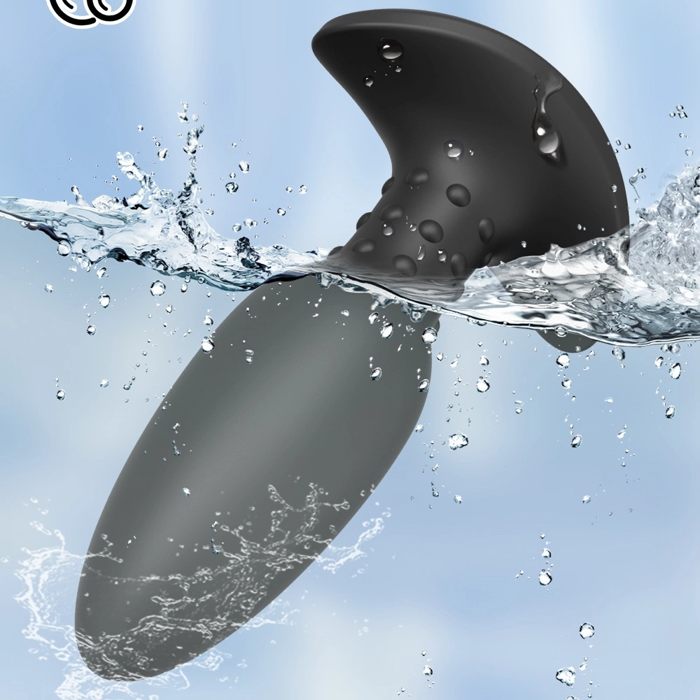 soft silicone wearable anal plug for men