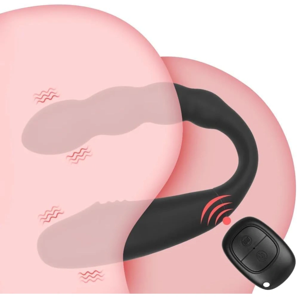 venusfun double-head vibrator dildo anal beads remote