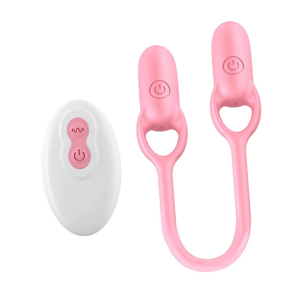 Venusfun Egg Vibrators Double Head Female Masturbator Wireless Silicone Cock Ring G Spot