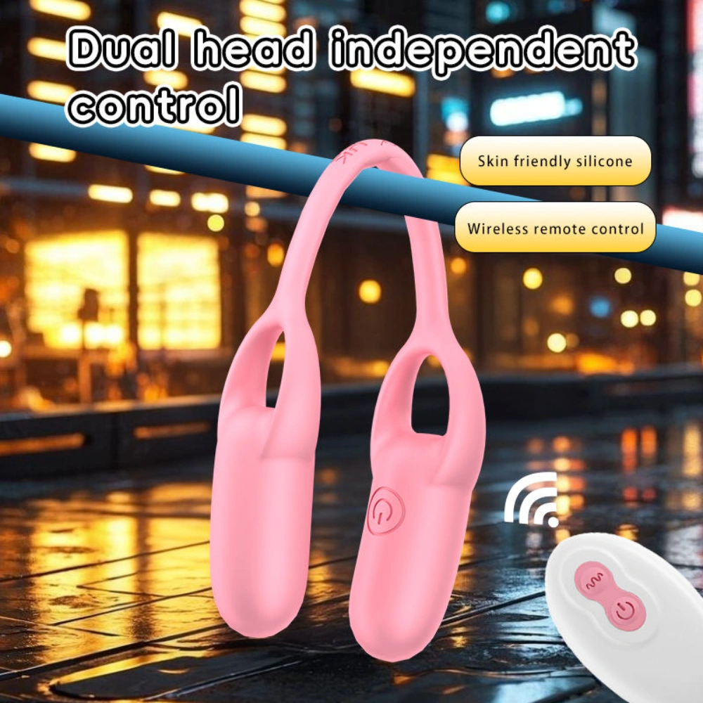female dual stimulation egg vibrator venusfun wireless silicone