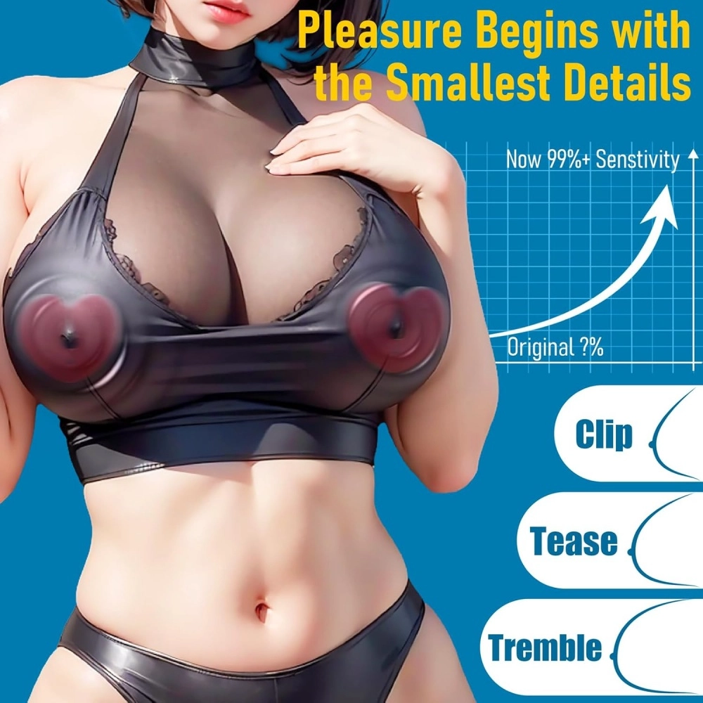 venusfun heart shaped nipple clamps remote control