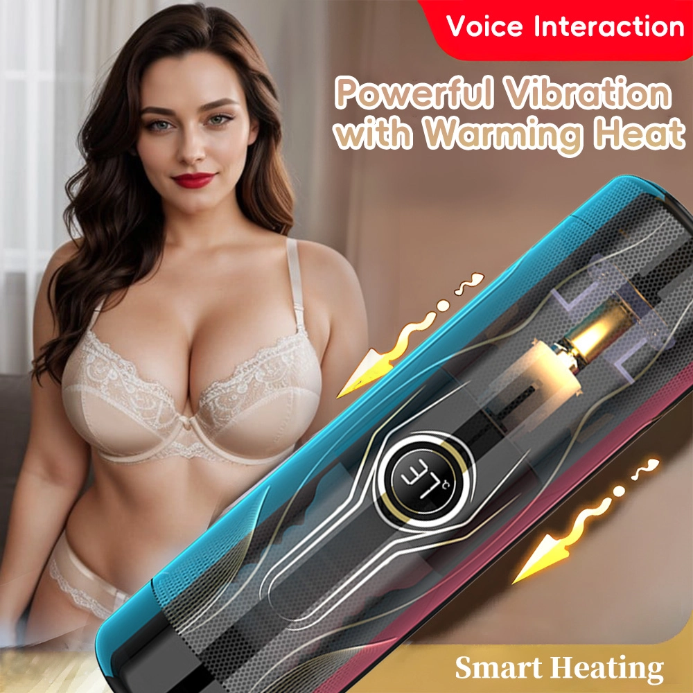 thrusting and heating masturbator designed