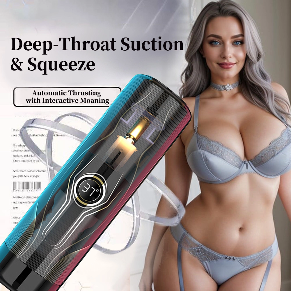 male masturbator with thrusting and heating features